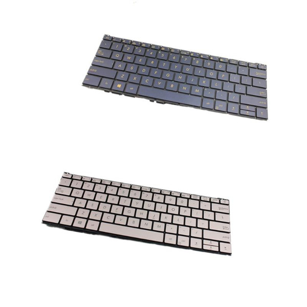 Laptop Keyboard For ASUS ZENBOOK UX390 UX390UA Black Silver US United States Edition