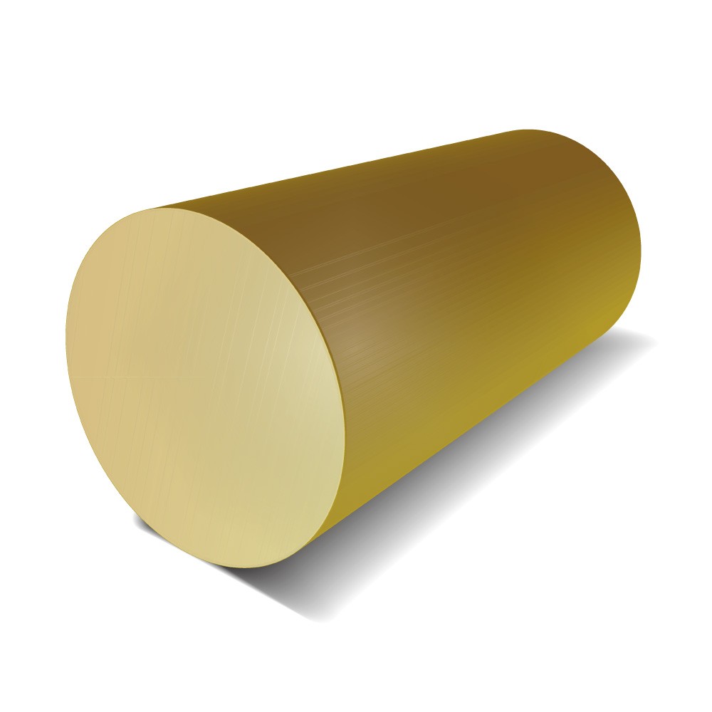 40 mm Diameter - Brass Round Bar - 1500 mm