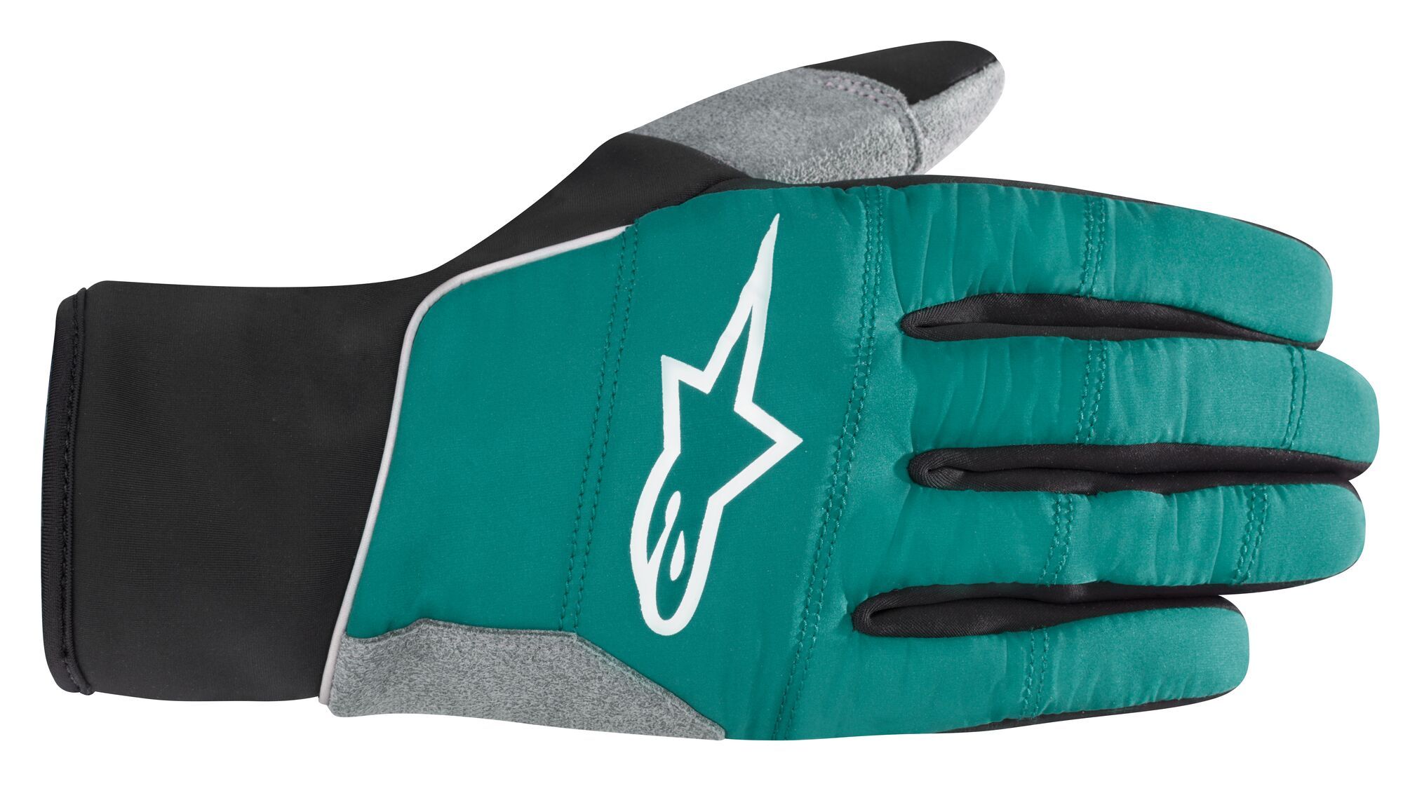 Alpinestars Cascade Warm Tech Fahrradhandschuhe Schwarz Grün XL