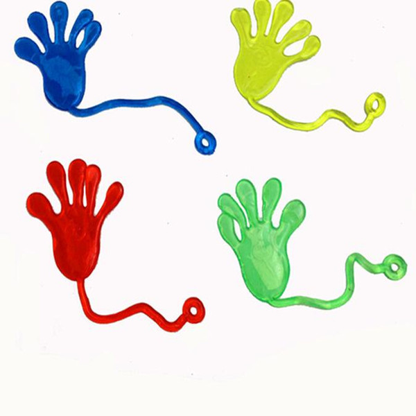 mini sticky jelly hands animals jokes toys children kids birthday supplies party christmas new year