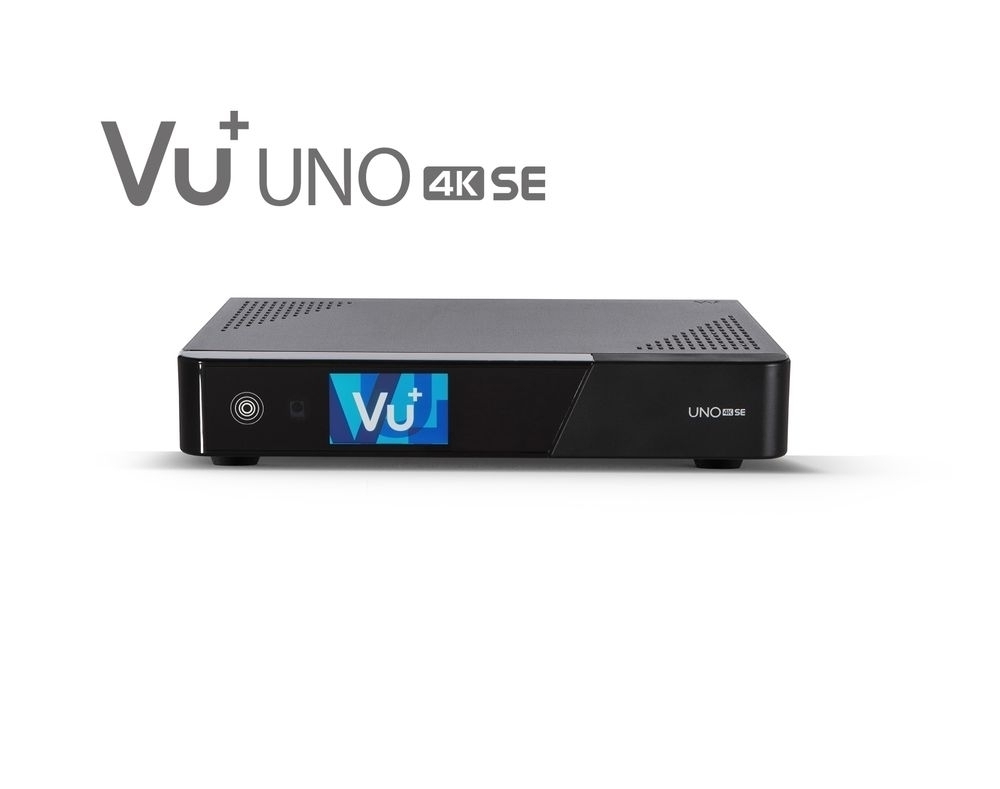 VU+ Uno 4K SE 1x DVB-C FBC Twin Tuner PVR ready Linux Receiver UHD 2160p