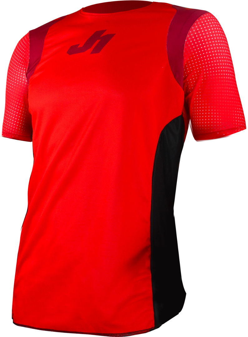 Just1 J-Flex Shortsleeve Fahrrad Jersey Rot M