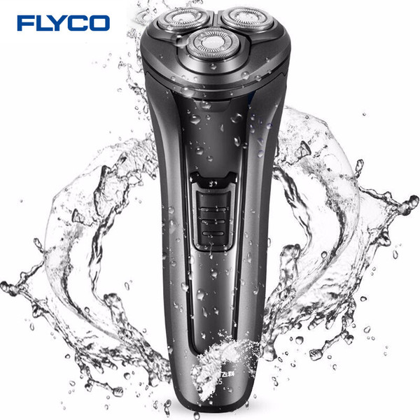flyco electric shaver fs305 whole body washing razor for men intelligent rechargeable shaving machine triple blades trimer beard
