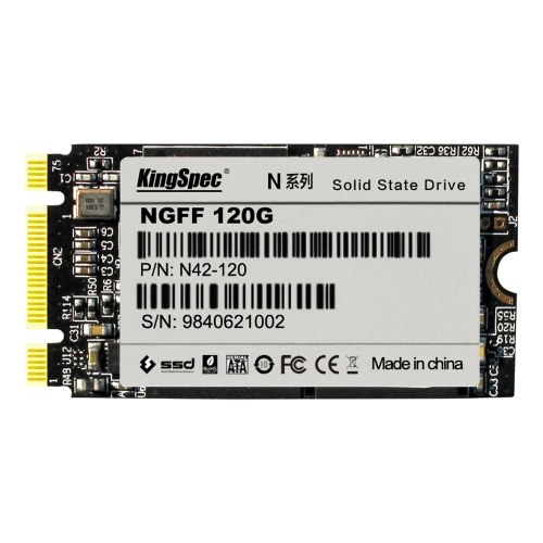 KingSpec 120G MLC M.2 NGFF 42mm Digital Flash SSD Solid State Drive Storage Devices for PC