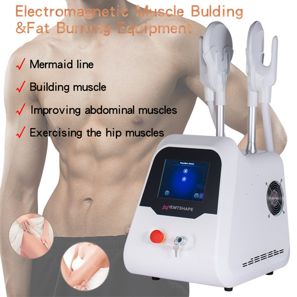 Latest EMslim HI-EMT machine EMS electromagnetic muscle stimulation fat burning shaping hiemt ems sculpt beauty equipment free shipping