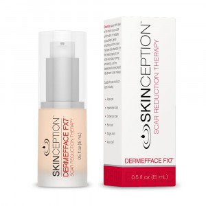 Skinception Narbenserum - Mit Goji Beeren, Eisenkraut und Heidelbeeren - Reduzierung von Narben - Für glatte und makellose Haut - 15ml Serum