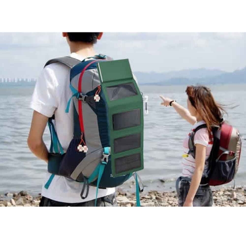 Solar Charger Power Folding Storage Bag Mobile Power Bank 4 Panel for iPhone iPad Tablet PC Digital Camera 8000mAh