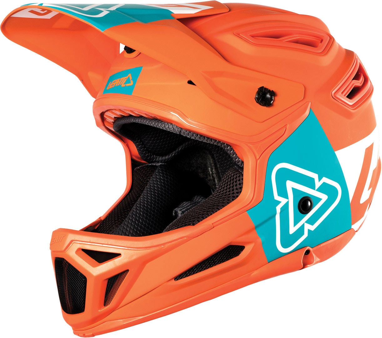 Leatt DBX 5.0 V26 Composite Bicycle Helmet, blue-orange, Size M, blue-orange, Size M