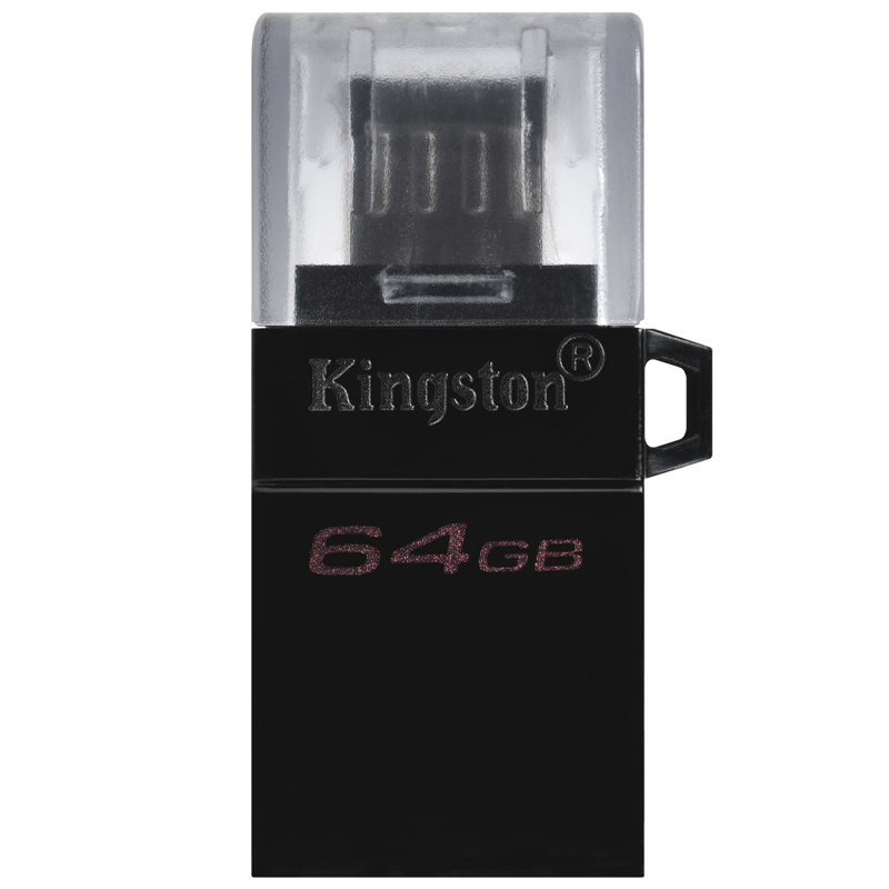 Kingston 64GB DataTraveler Micro Duo 3 Gen2 Android OTG USB 3.2 Flash Drive
