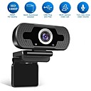 webcam usb hd 1080p 90 ° degré super grand angle plage faible gain de lumière double microphones réglable conférence d'affaires webcam plug and play pas besoin de pilote de soutien windows 7 8 10 linu