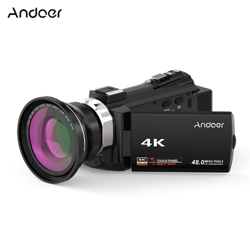 Andoer 524KM 4K 1080P 48MP WiFi Digital Video Camera