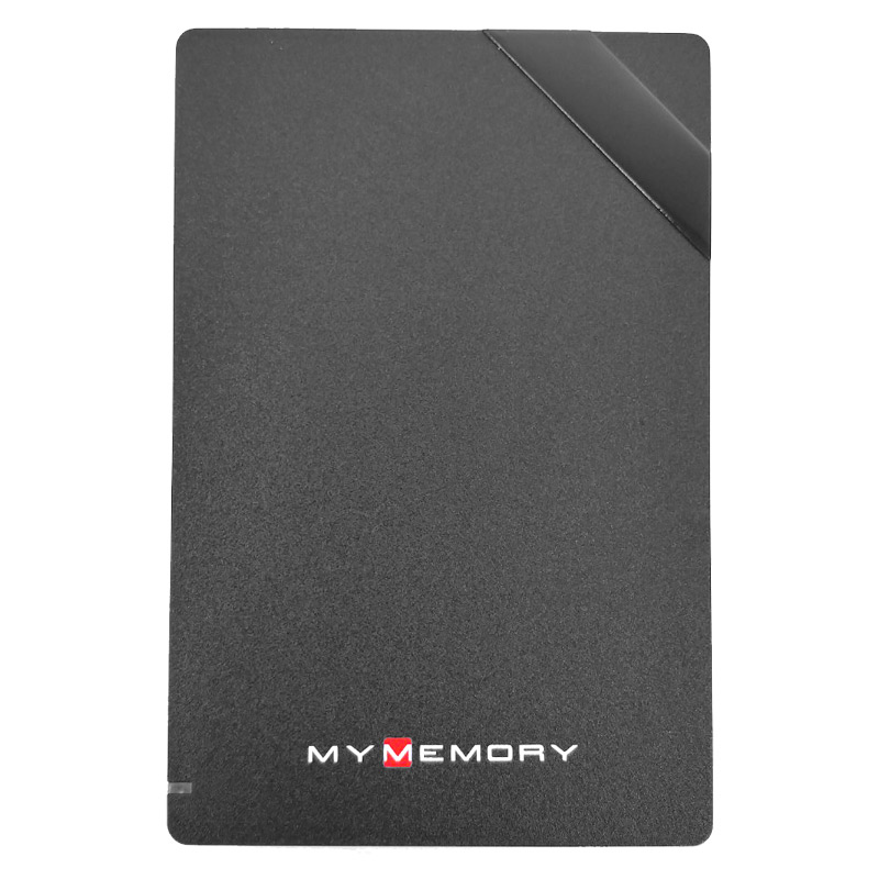 MyMemory 500GB USB 3.0 Portable Hard Drive - Black