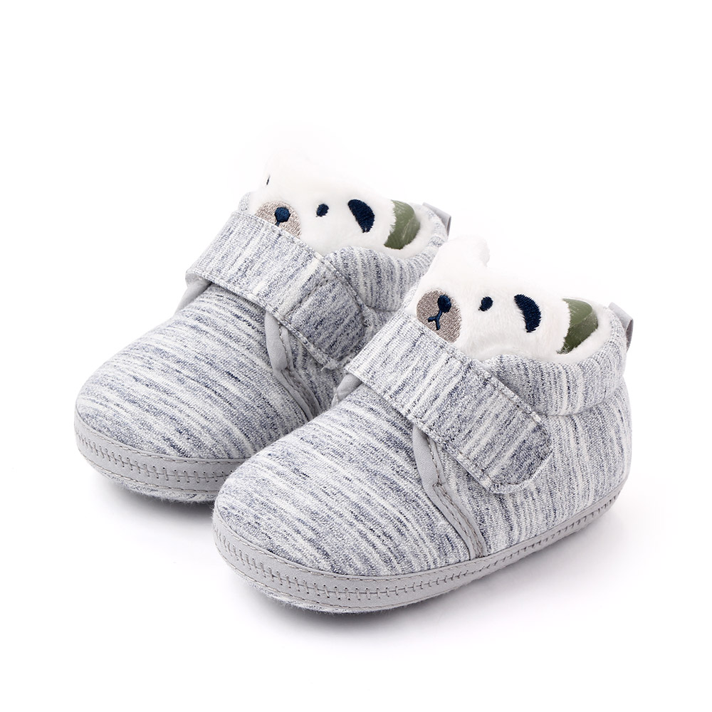 Baby / Toddler Animal Bear Magic Stick Solid Prewalker Shoes