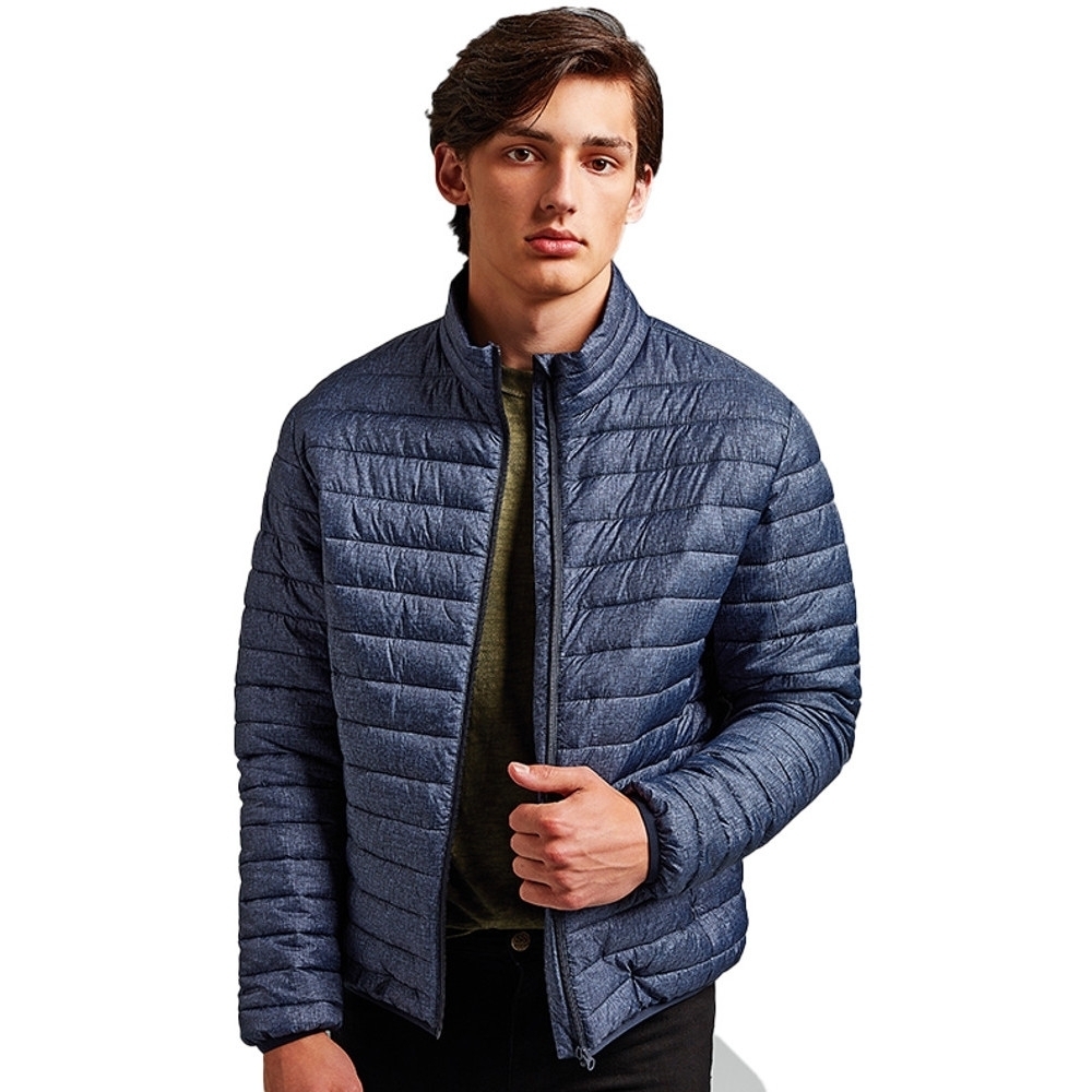 Outdoor Look Mens Melange Lightweight Warm Padded Jacket 3XL- Chest 50'