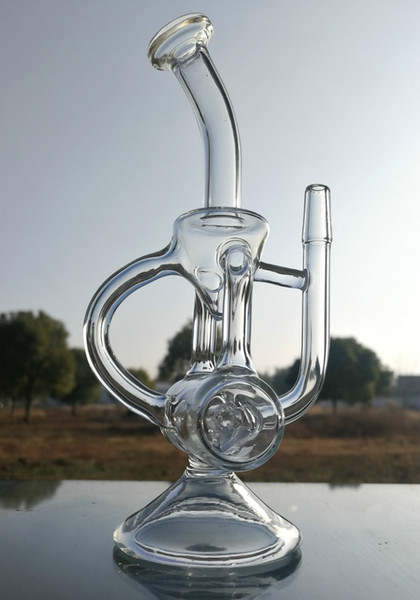 Backflow glass oil rigs with Quartz banger nail thick glass bongs male joint bubbler dab rig