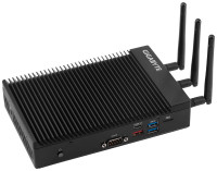 Gigabyte GB-EKI3M-7100 - Mini-PC Barebone - BGA 1356 - DDR4-SDRAM - M.2 - Wi-Fi 5 (802.11ac),802.11b