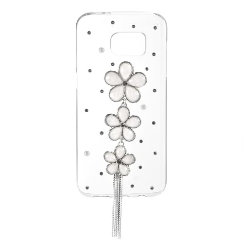 KKmoon Shell Case Protective Back Cover Ultrathin Lightweight Plastic Fashion Bling Bumper for Samsung Galaxy S7 Edge