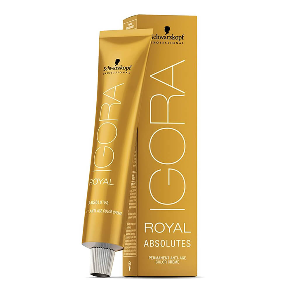 Schwarzkopf Professional Igora Royal Absolutes Permanent Hair Colour - 4-60 Medium Brown Chocolate Natural 60ml