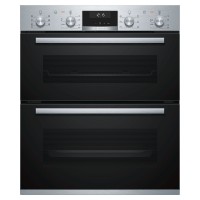 Serie 6 NBA5350S0B Built-In 3D Hotair Double Oven