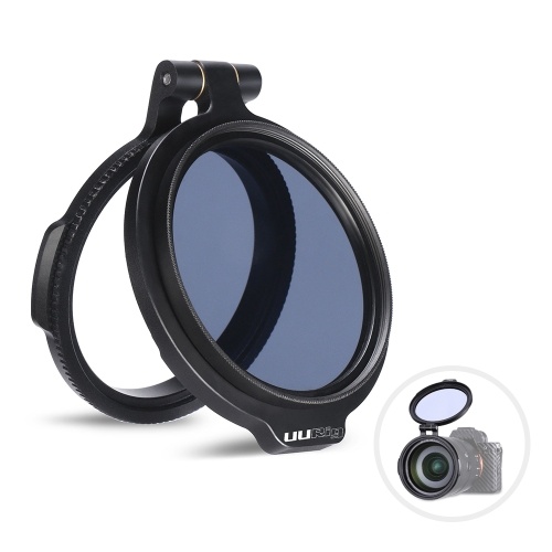 UURIG R-58 58mm Système de filtre rapide Objectif de la caméra ND Filtre Anneau adaptateur métallique