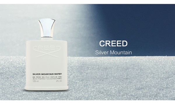 christmas perfumes brand cologne creed sliver mountain water for men cologne 120ml with long lasting time good smell