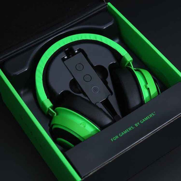 Famous Stylist Deep Bass Game Headphones Stereo Over-Ear Gaming Headset Headband Earphone with MIC for Computer PC Gamer Green Color