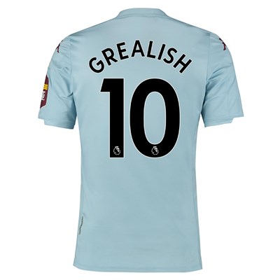 Aston Villa Away Elite Fit Shirt 2019-20 with Grealish 10 printing