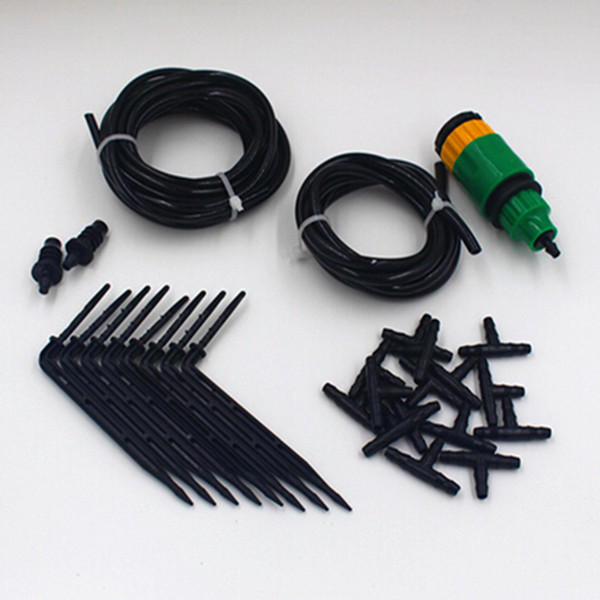 10m 4/7mm hose plant irrigation system 5 meters 3/5mm micro tube drip irrigation system drip suits garden supplies