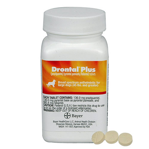 Drontal For Very Small Dogs Upto 3kg 1 Tablet