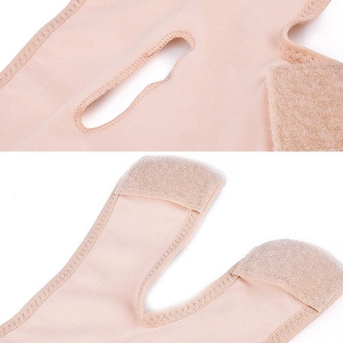 Large Size Beige Face Mask 3D Face Liftting Device Facial Beauty Tool Face Thin Bandages Small V-shape Face Shaper