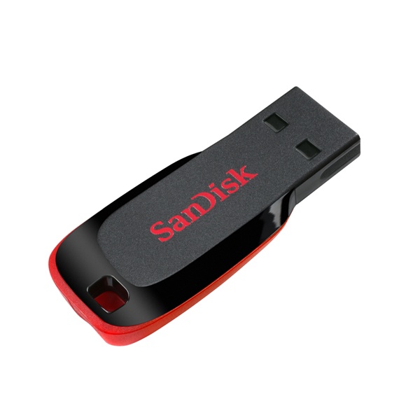 SanDisk 16GB Cruzer Blade USB Flash Drive + SecureAccess Software