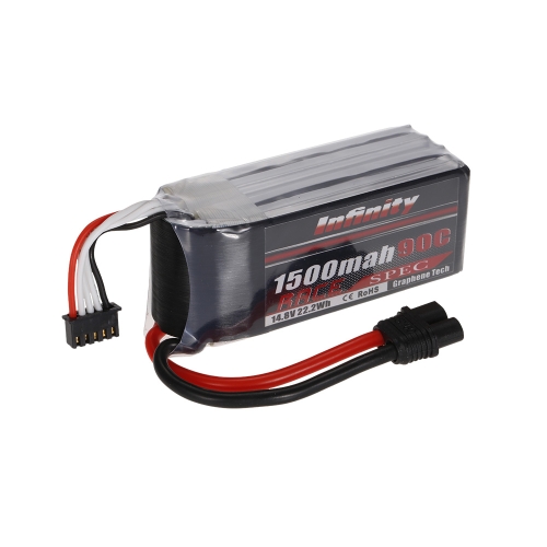 Infinity 4S 14.8V 1500mAh 90C LiPo Battery SY60 for XT60 Plug 250 280 F330 Racing Drone Quadcopter