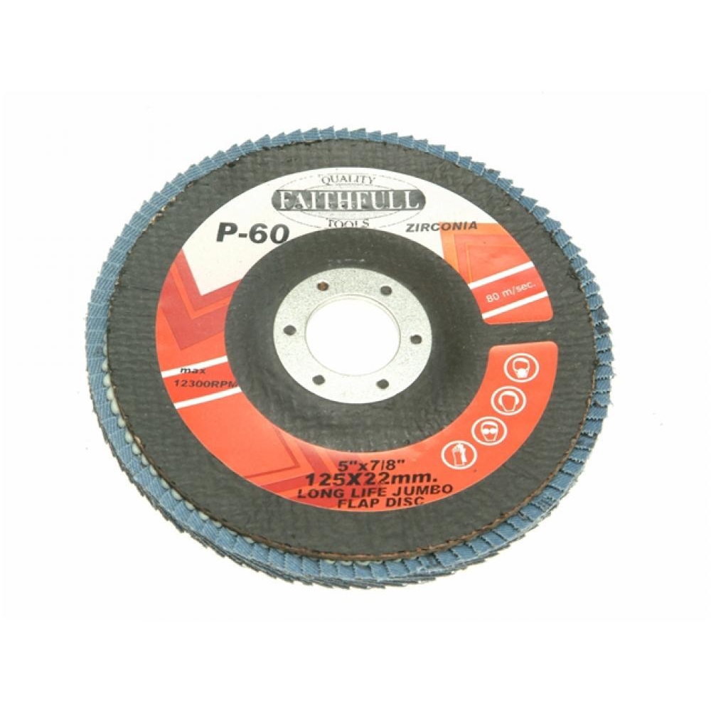 Faithfull Flap Disc 127mm Medium