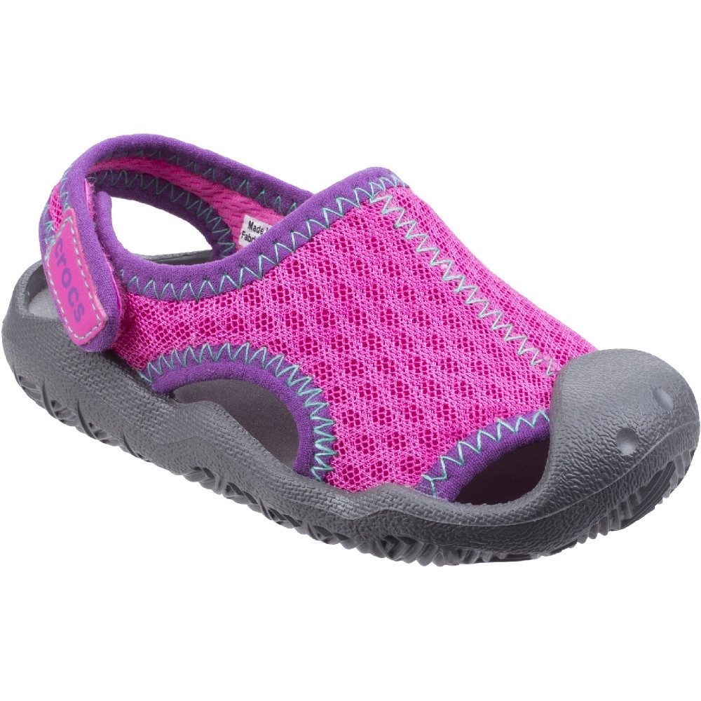 Crocs Boys & Girls Swiftwater Lightweight Casual Summer Water Shoes UK Size 3 (EU 18-19, US C3)