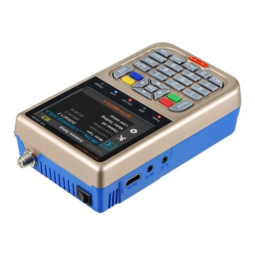 GTMEDIA V8 Finder TV Signal Finder Meter DVB-S / S2 / S2X HD Digital Meter 1080P 3000mAh Battery