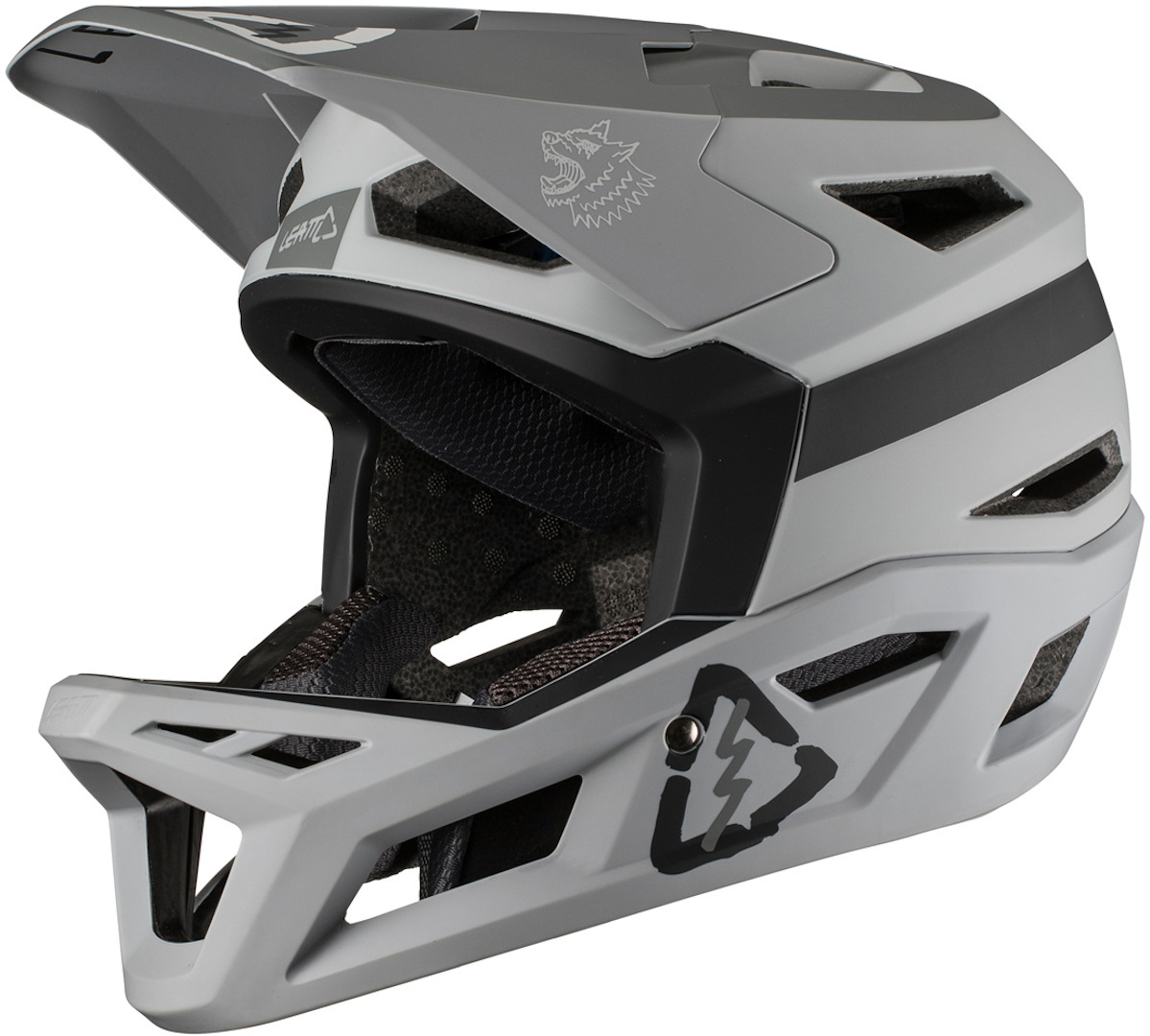 Leatt DBX 4.0 Super Ventilated Mountain Fahrradhelm Silber XL
