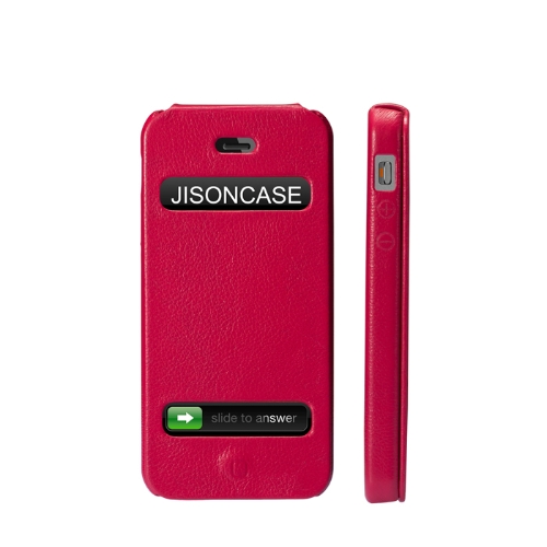 Jisoncase Flip Executive Case/Cover für das iPhone 5