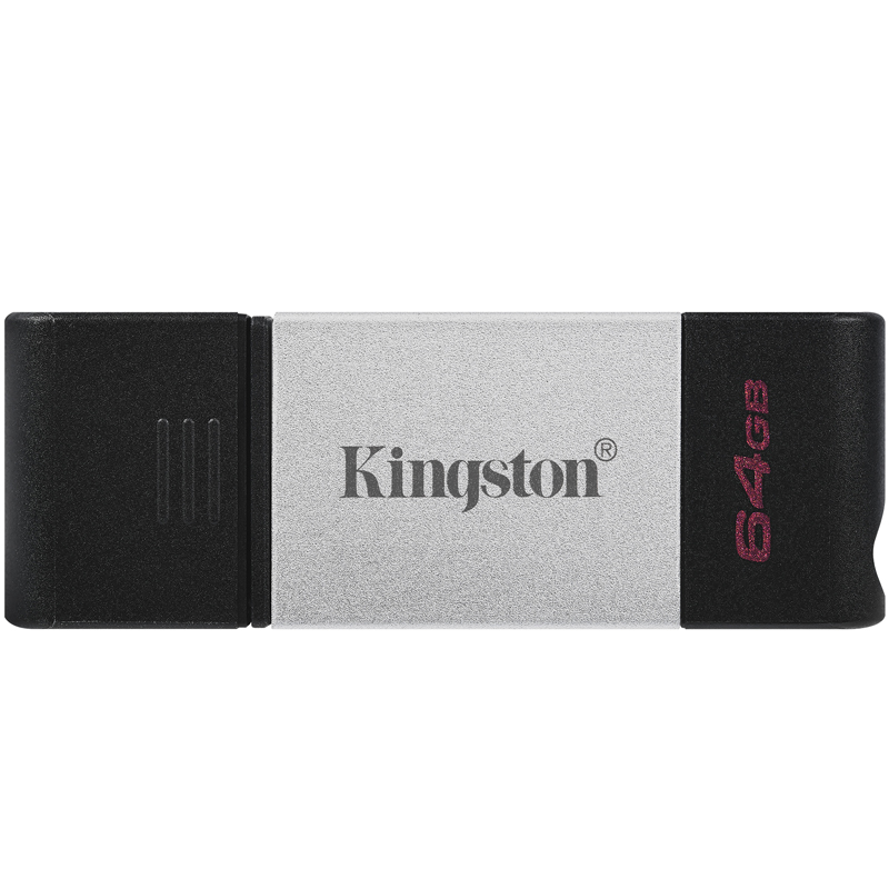 Kingston 64GB DataTraveler 80 USB-C 3.2 Gen 1 Flash Drive - 200MB/s