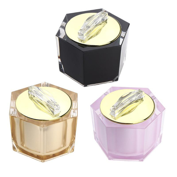 plastic cosmetic containers makeup lotion cream sample jar pot for travel, 20ml