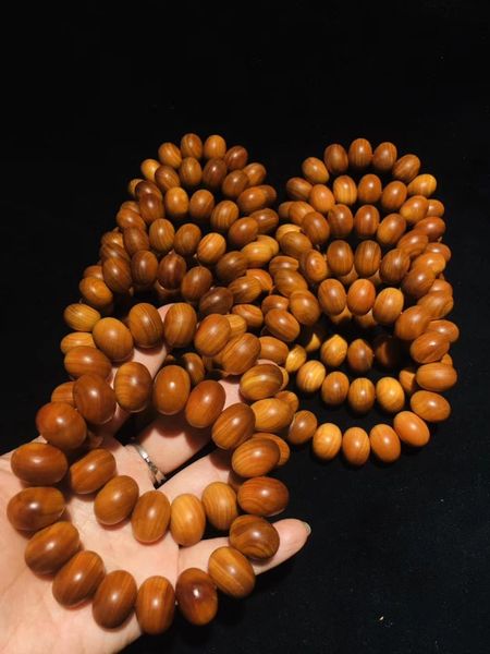 Free shipping Wholesale Yabai Log 3Grade Red Oil Bracelet Men's Classic 2.0 Abacus Beads Bracelets Handicraft Gifts