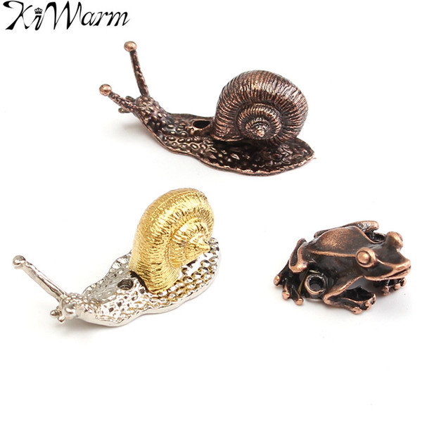 wholesale- 1pcs red copper alloy animal toad snail incense burner holder for incense sticks handmade craft ornament diy home decoration