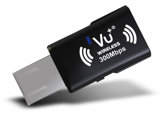VU+® Wireless USB Adapter 300 Mbps incl. WPS Setup