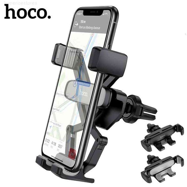 Cell Phone Mounts Hoco / Haoku Ca51a Gravity Linkage Vehicle Support Mobile Navigation for Automobile Air Conditioning Outlet