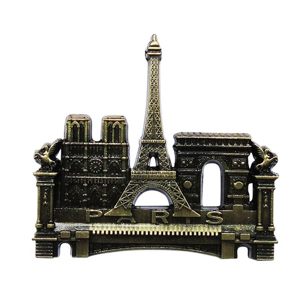 3d french famous building model paris tower fridge magnet refrigerator magnets souvenir kitchen magnet sticker home decorations