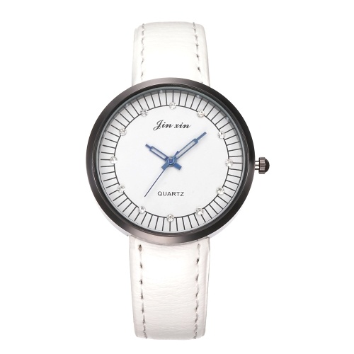 Montre femme à la mode en cuir PU décontracté