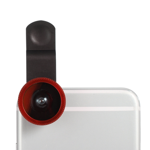 Universal Mobile Phone Lens 5 in 1 Fish Eye Wide Angle Macro 2X Teleconverter CPL Lens Detachable Clip-on Camera Lens Kit