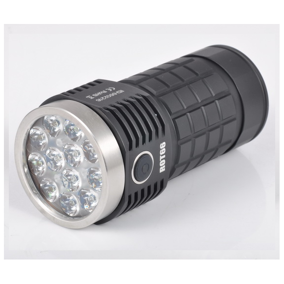 Fireflies ROT66 Generation II SST20/ Nichia/ XPL HI/ Osram 7000~10000Lumens + 45 degree TIR lens EDC LED Flashlight